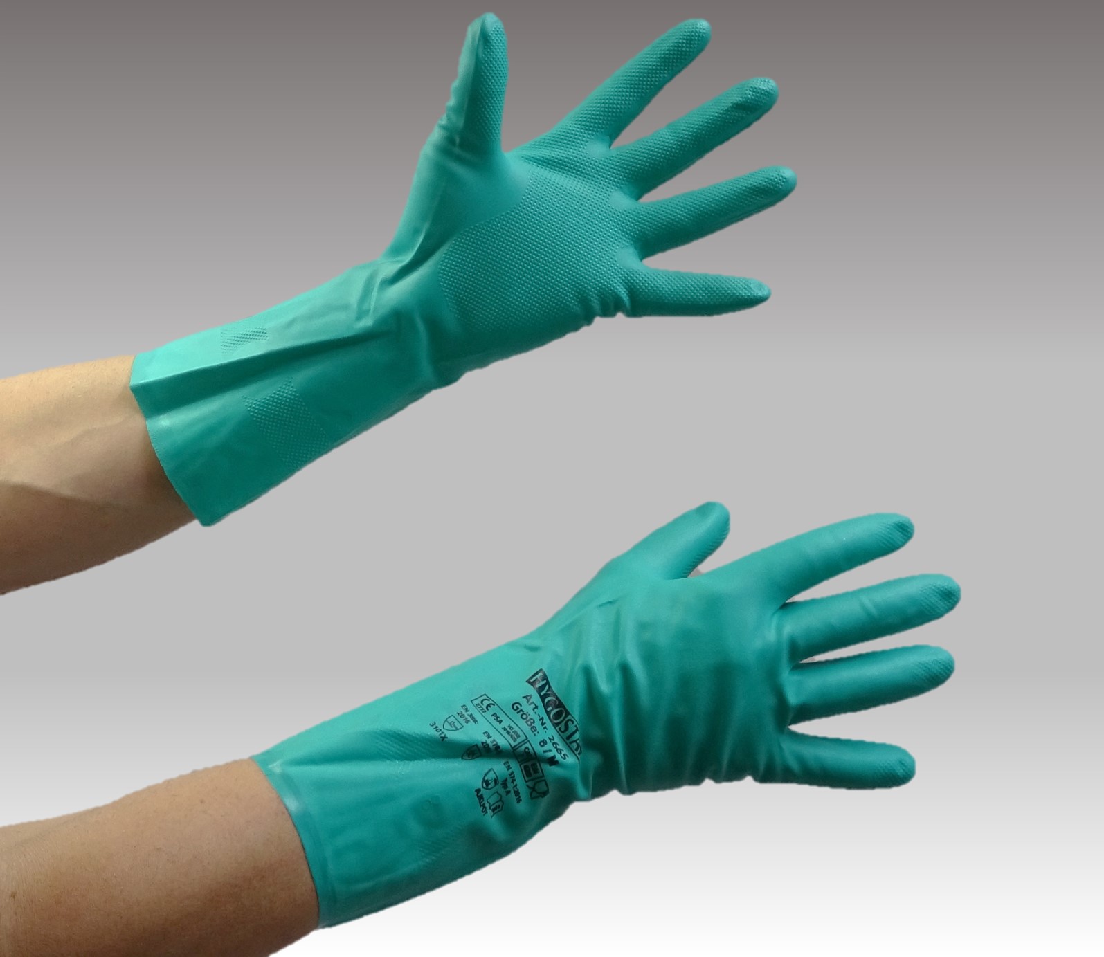 Chemikalienschutzhandschuhe Nitril "Professional Line" – Bild 4