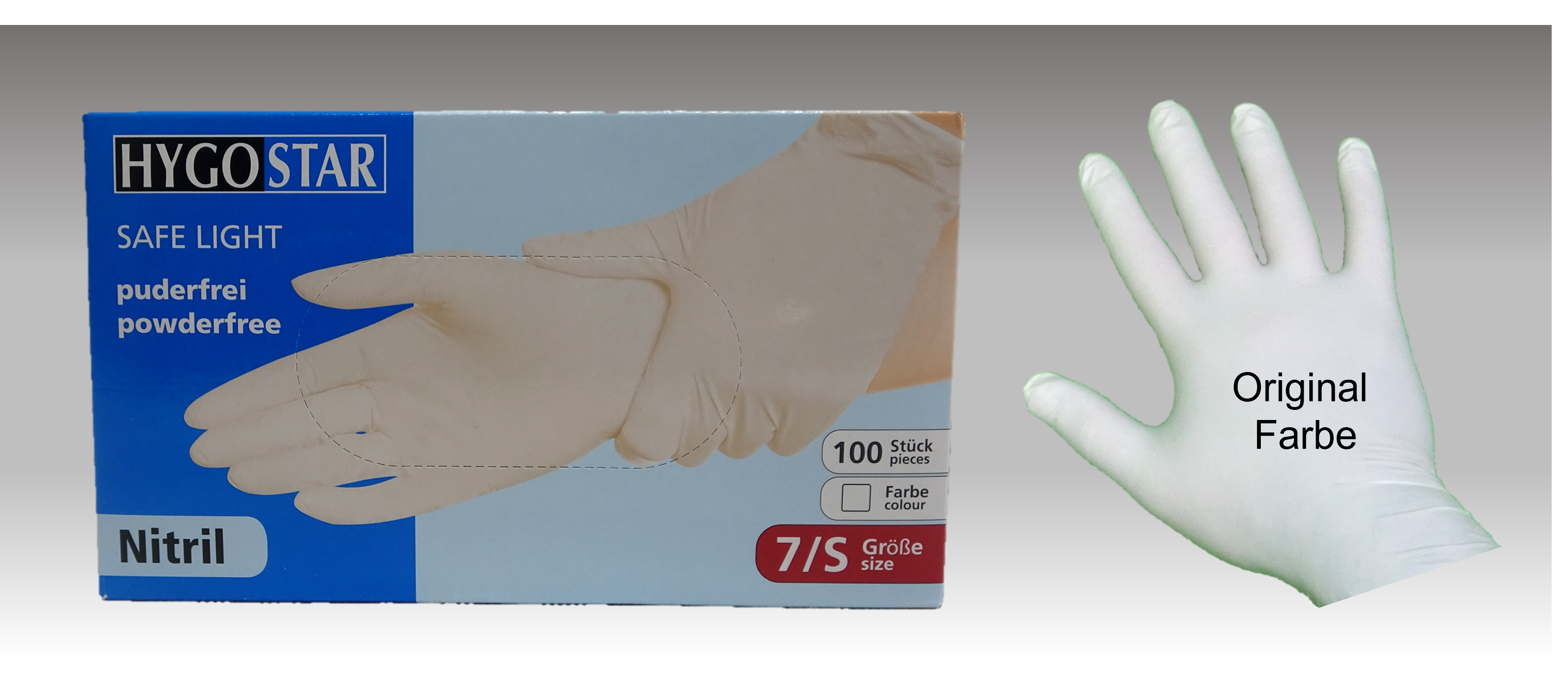 Nitrilhandschuhe in verschiedenen Größen puderfrei – Bild 4