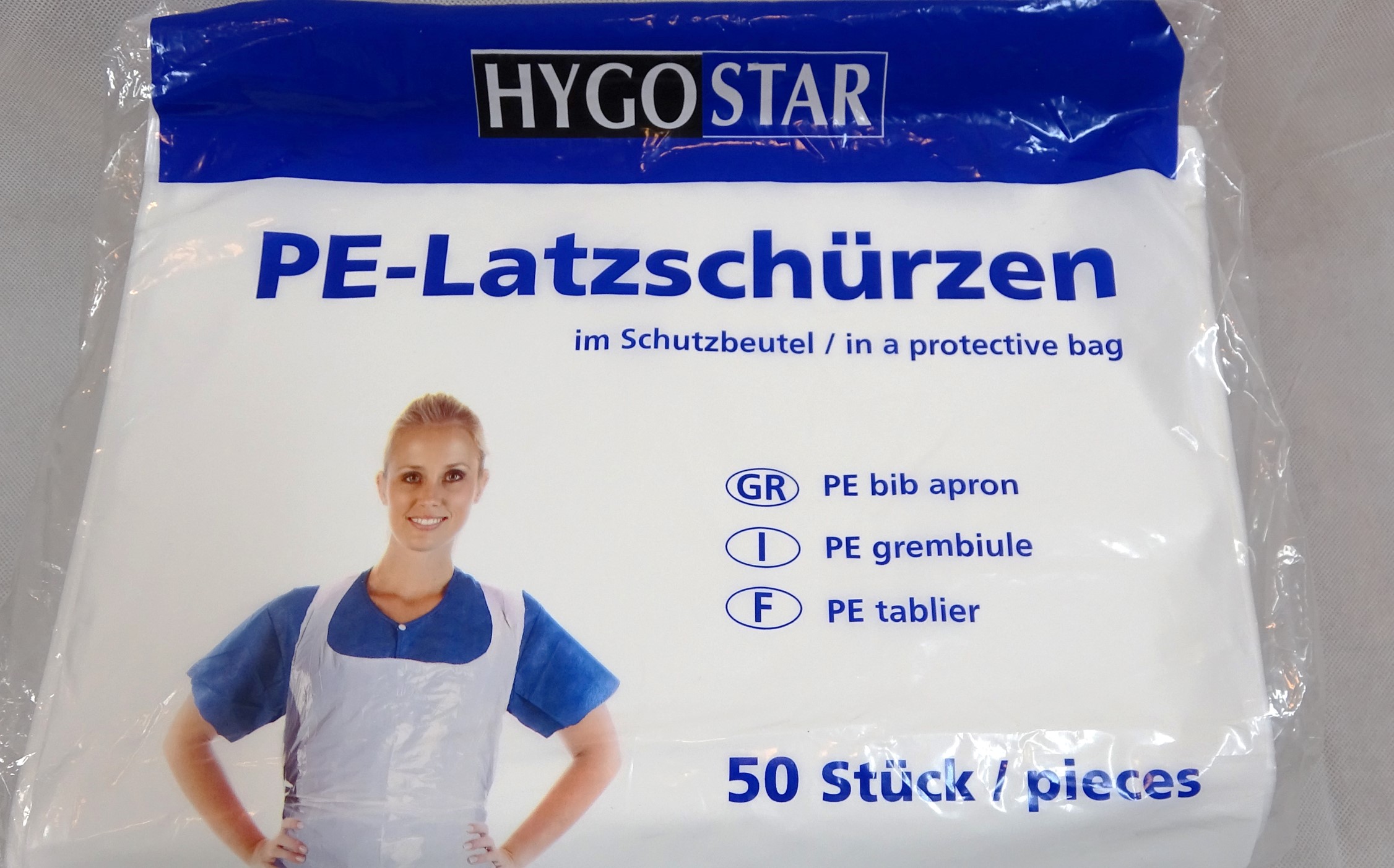 Einwegschürzen geblockt im Schutzbeutel | LDP – Bild 3